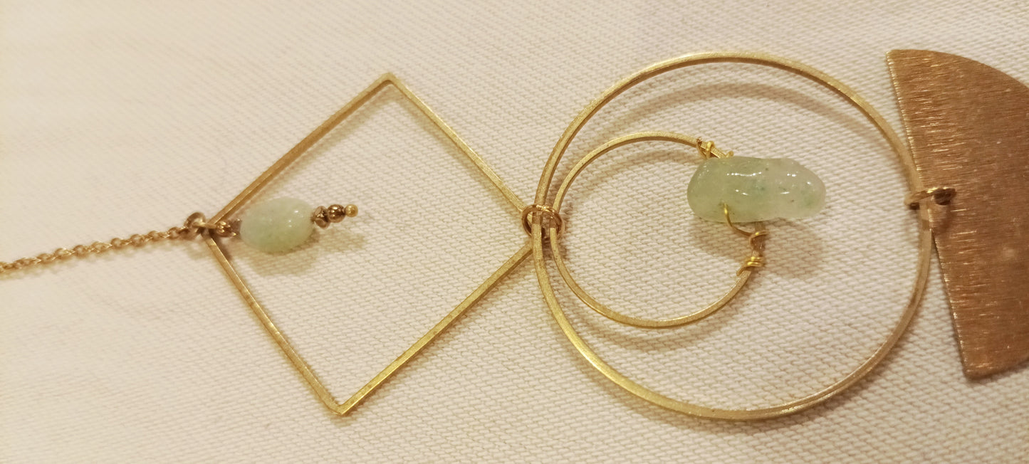 Bijou de mur en aventurine