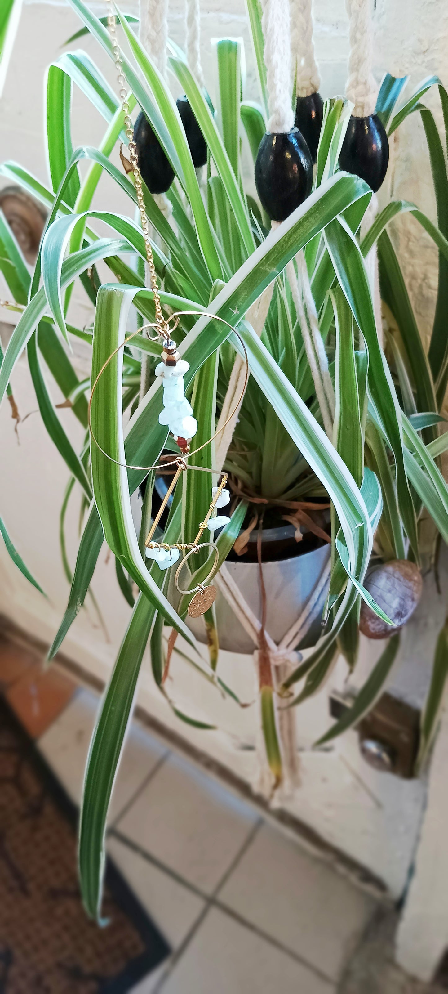 Bijou de mur en amazonite