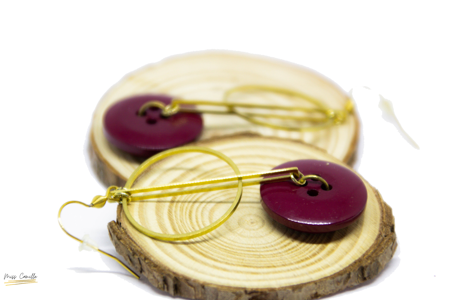 Boucles d'oreille "Méline" de Miss Camille