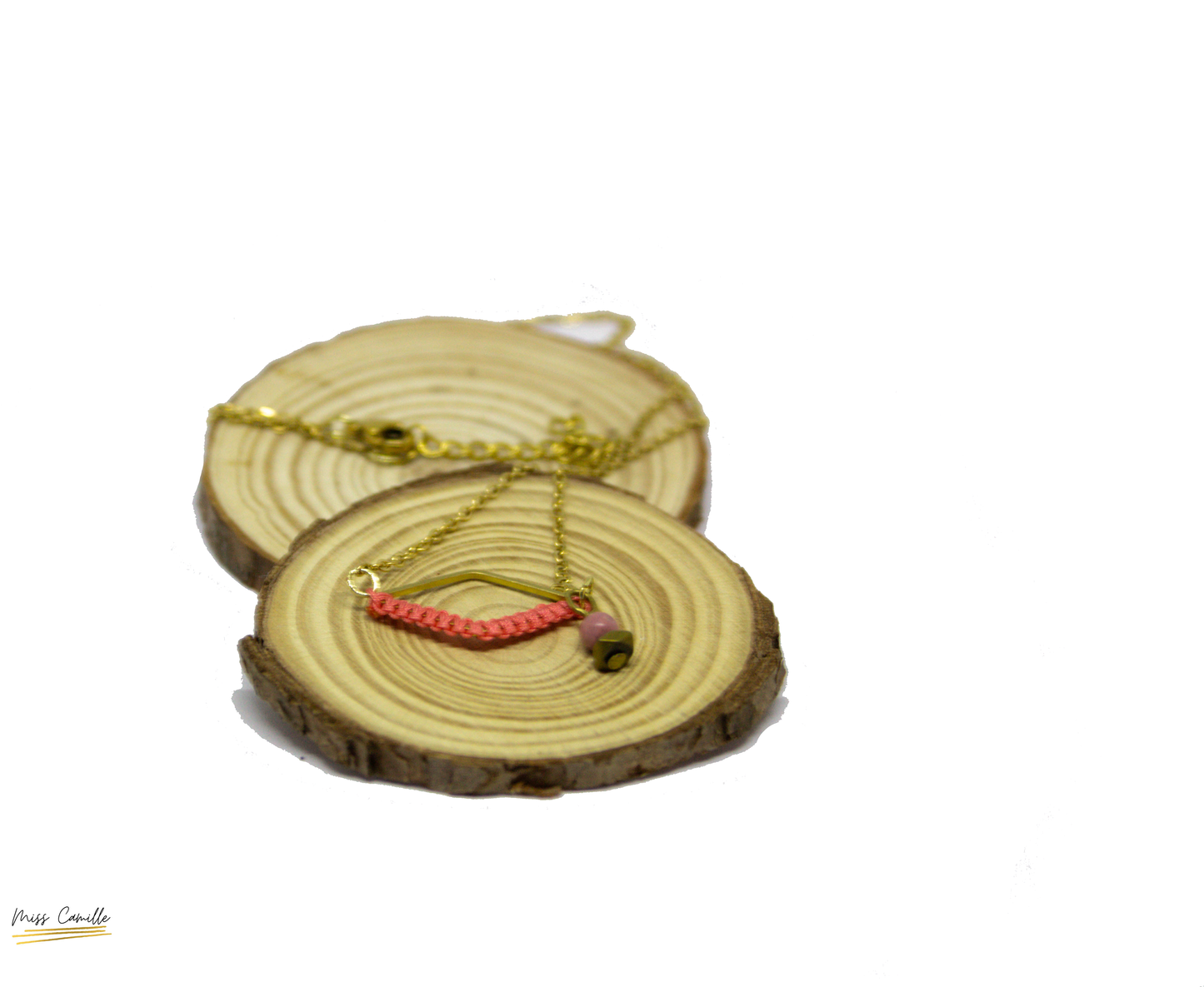 Collier court losange "Asma" de Miss Camille