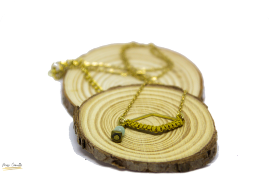 Collier court losange "Asma" de Miss Camille
