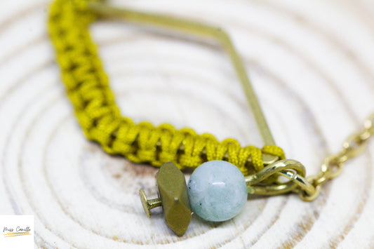 Collier court losange "Asma" de Miss Camille