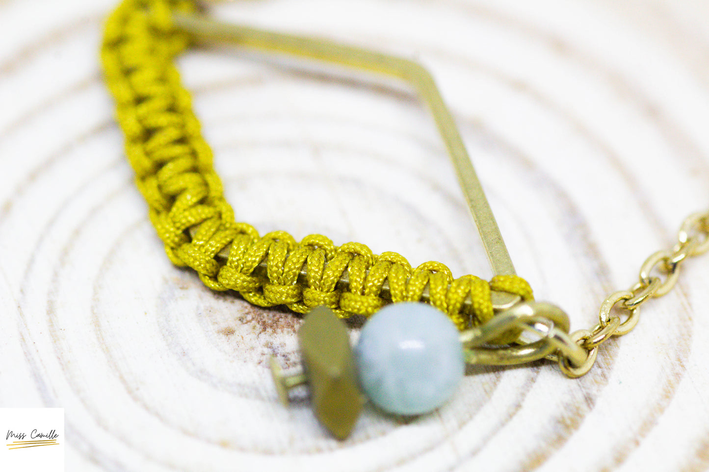 Collier court losange "Asma" de Miss Camille