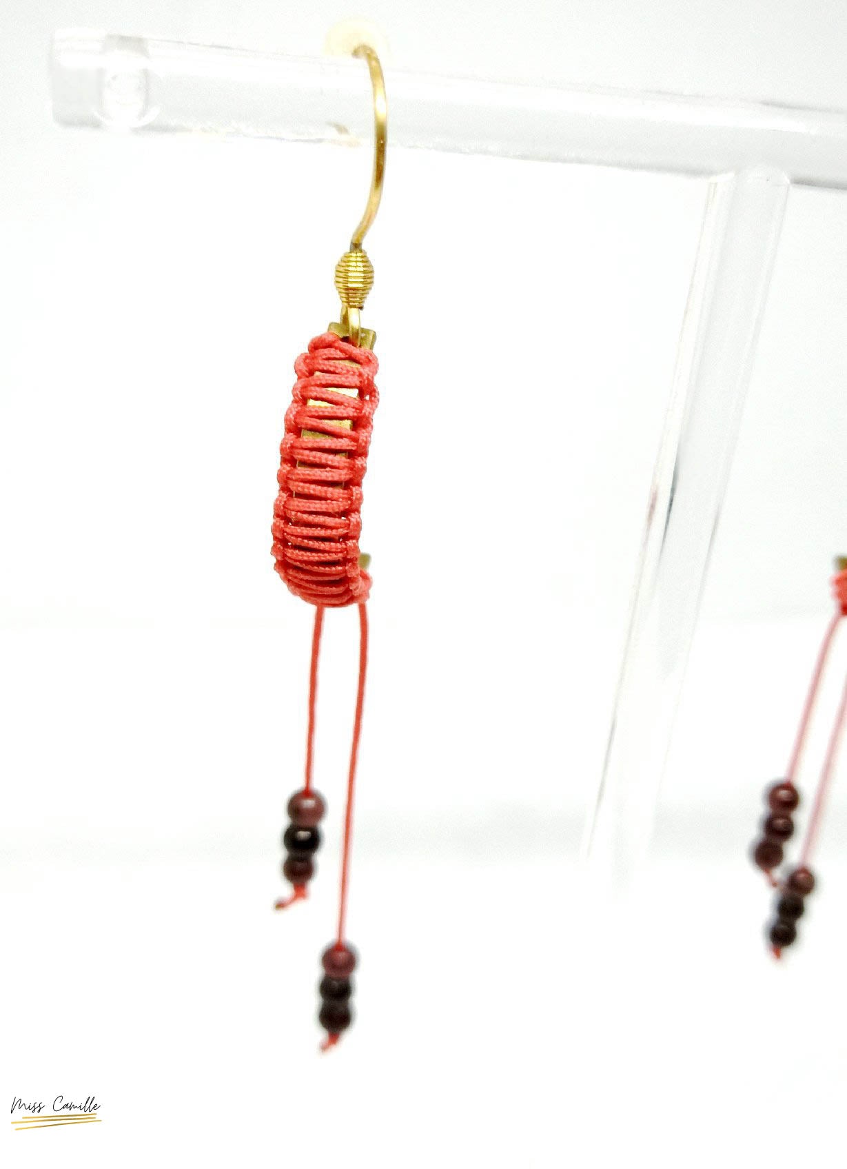 Boucles d'oreille "Clary" de Miss Camille