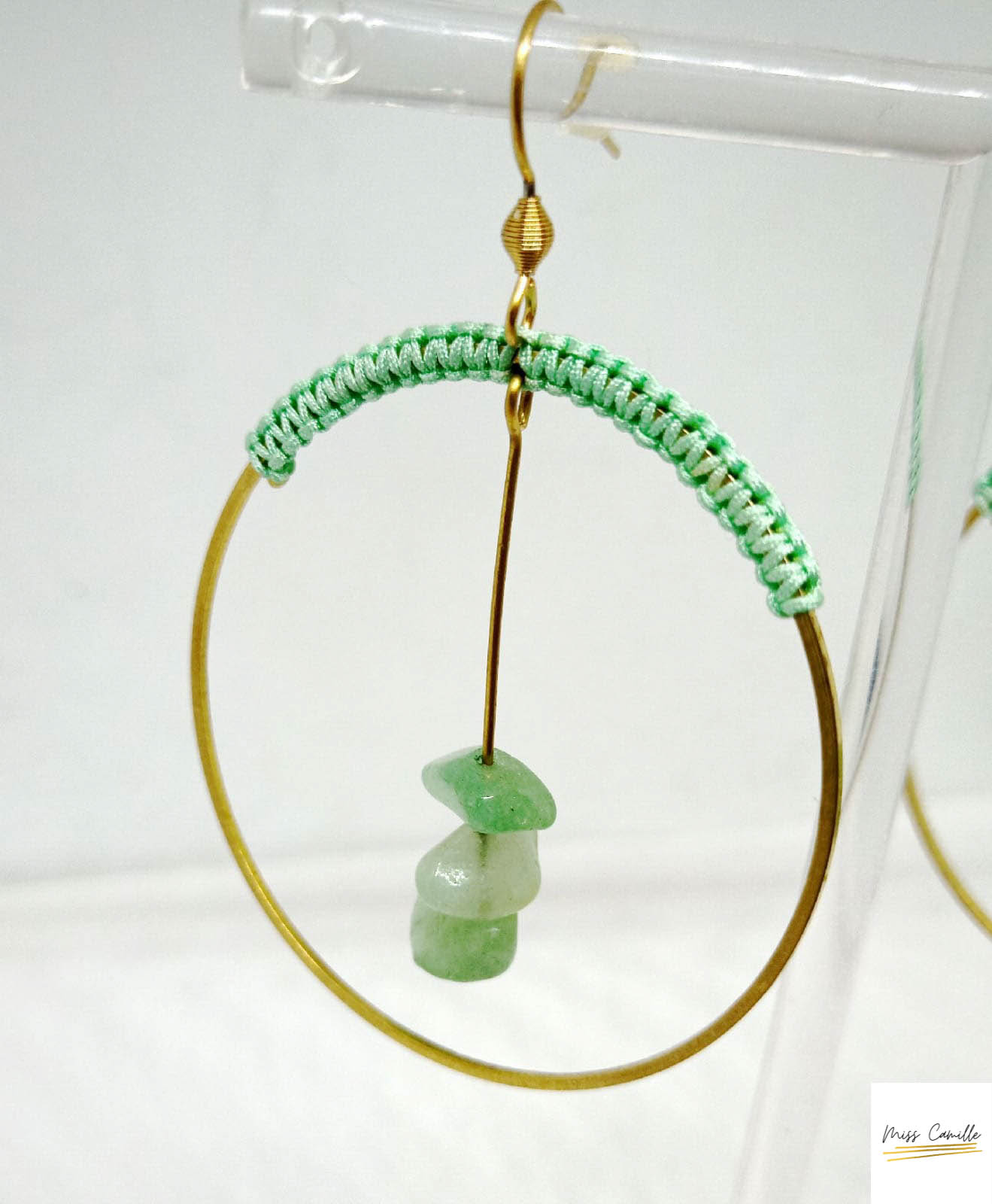 Boucles d'oreille "Ezia" de Miss Camille