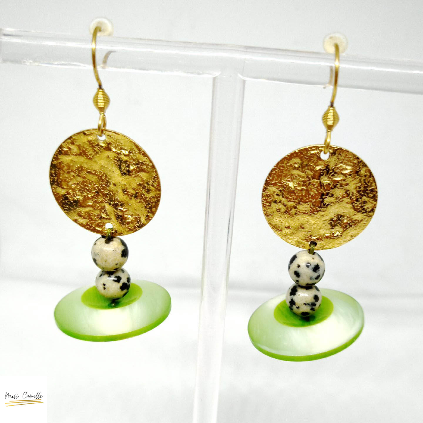 Boucles d'oreille "Line" de Miss Camille
