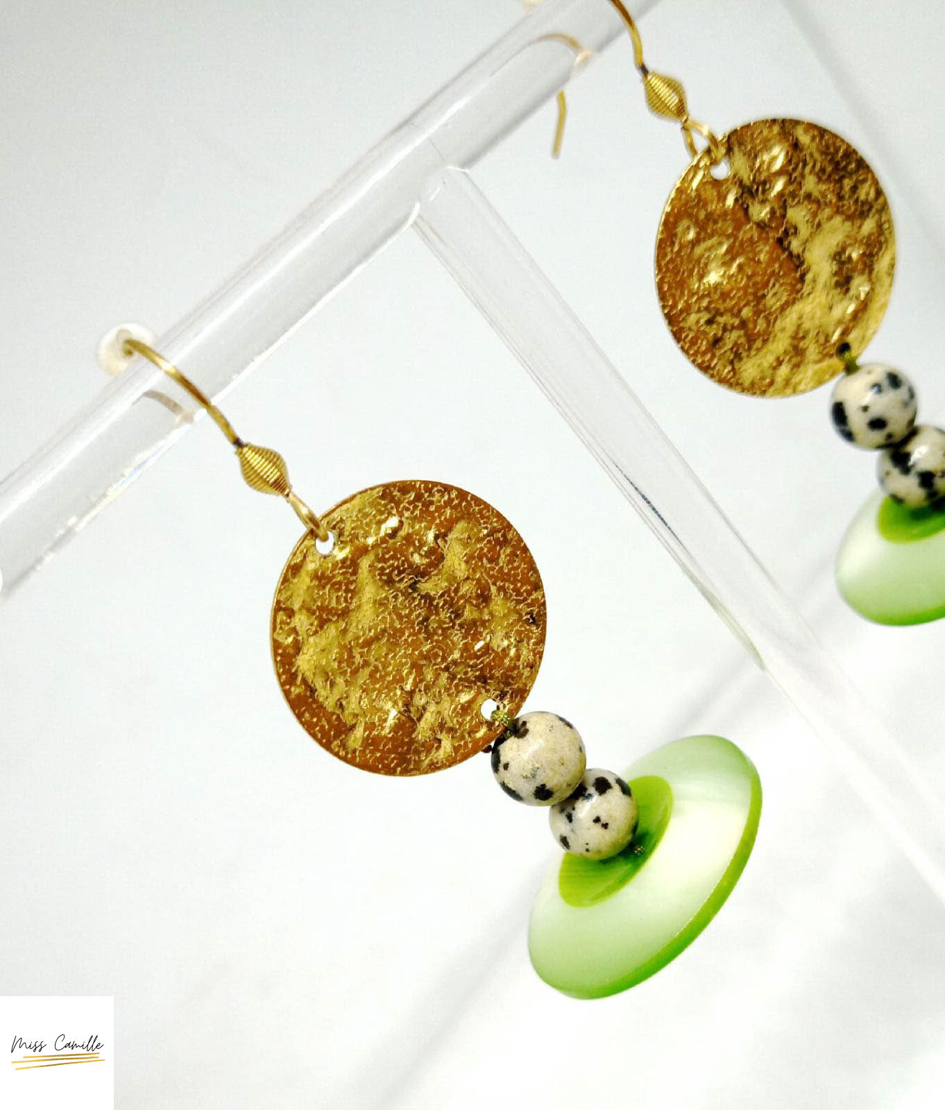 Boucles d'oreille "Line" de Miss Camille
