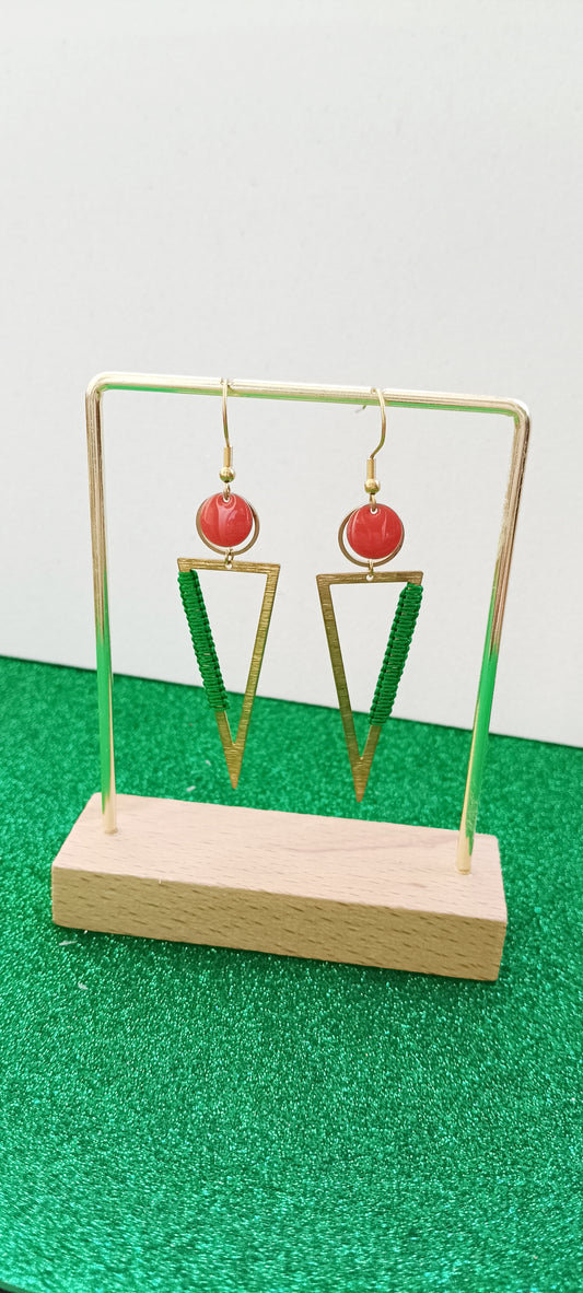 Boucles d'oreilles "Devine" de Miss Camille