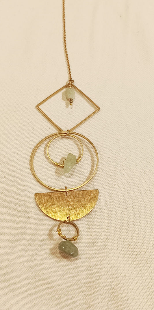 Bijou de mur en aventurine