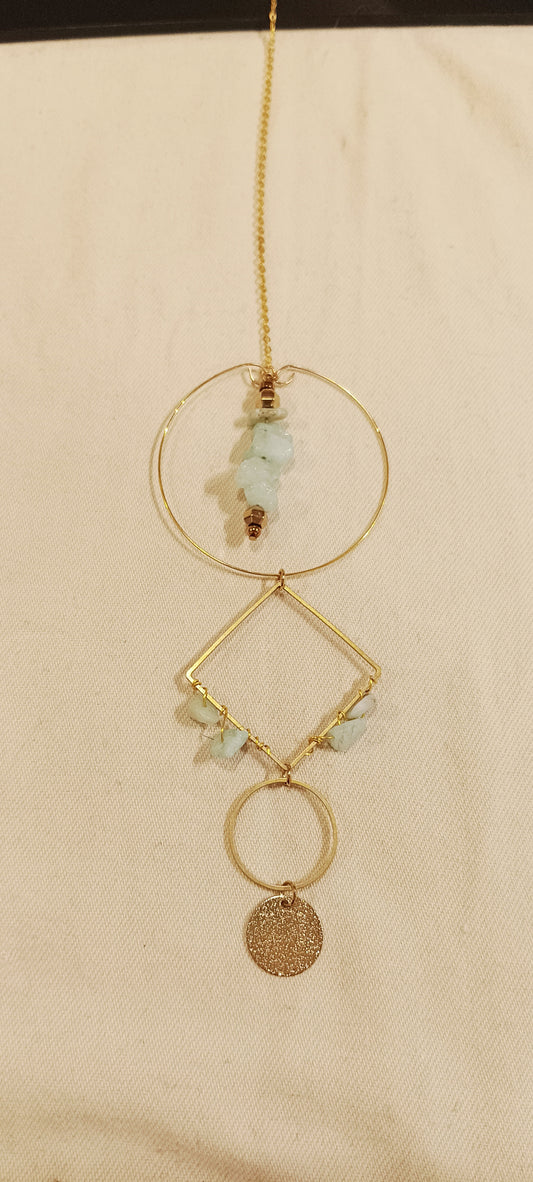 Bijou de mur en amazonite