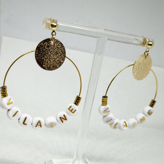 Créoles à message "vilaine"