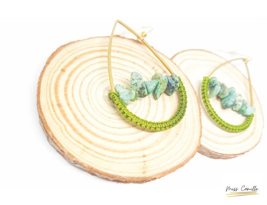 Boucles d'oreilles "Enna" de Miss Camille