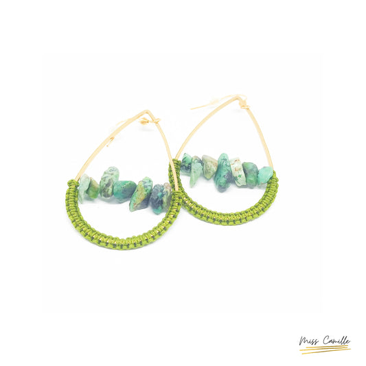 Boucles d'oreilles "Enna" de Miss Camille