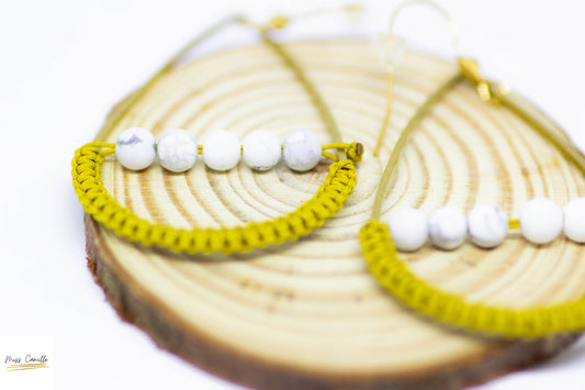 Boucles d'oreille "Mina" de Miss Camille