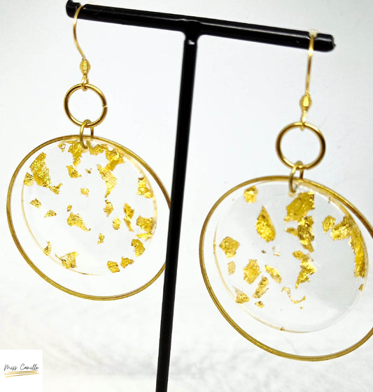 Créoles "Galax" de Miss Camille