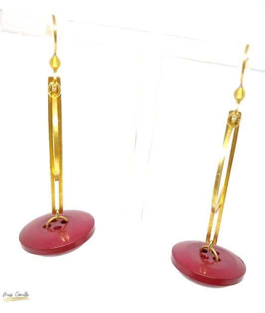 Boucles d'oreille "Méline" de Miss Camille